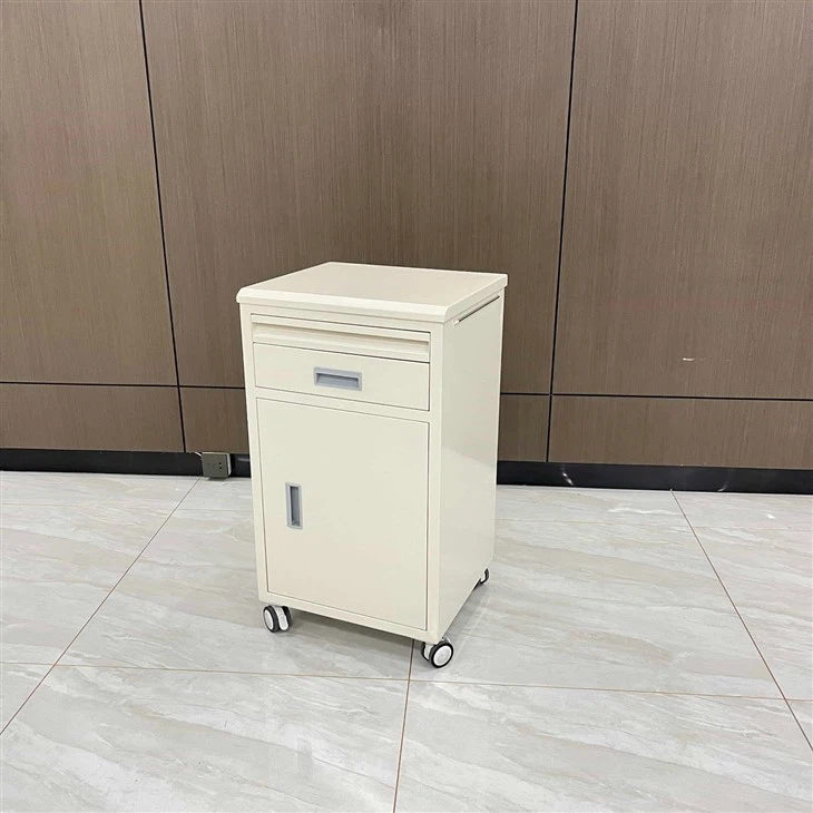 Luxury White Bedside Table